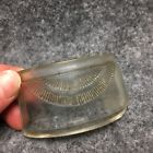 921532 Studebaker Clear Glass License Plate Lens Oem Nos Small Chip