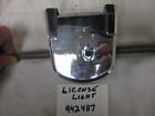 942487 Jeep Used Rear License Plate Light Assembly Commando Ster