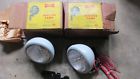 98 Yankee Vintage Pair Nos Tractor Lights Untested