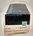 993987 General Motors Chevelle Nova Luggage Compartment Lamp Light Chevrolet