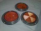 A-61 -58 Pmco Stratolite Amber Reflectors Set Of Lenses