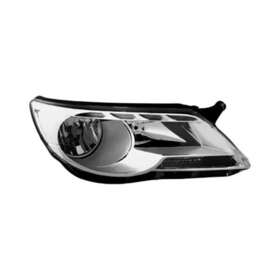 114-51035r Apf Passenger Right Headlight Halogen Fits 09-11 Tiguan