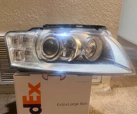 158154-00 Audi 06-2010 A8 S8 D3 Righ Front Passenger Side Adaptive Headlight Light Lamp