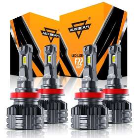 Auto-auxbeam-3055 Auxbeam Canbus Led Headlight Bulb Conversion Kit H11 For Toyota Tacoma 2016-2021
