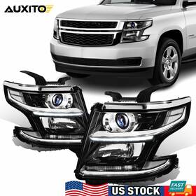 Ddzc-suburban-15-20-bc Auxito 23387143 Set Of 2 For 15-2020 Chevy Tahoe Suburban Headlamps Headlights Left Right Side Y