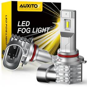 Auxitom49005 Auxito Canbus 9005 Led Headlight Super Bright Kit Bulbs White 30000lm High/low Beam Hb3