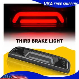 F01t-dg Auxito Fit For 1995 - 2017 Toyota Tacoma Led Third 3rd Brake Light Tail Rear Lamp Smoke