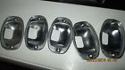 W121 Benz Lamp Chrome 190sl Plate Cover 180 190 License Ponton Light Mercedes Oem