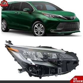 Ber367920 Berliii Headlight Assembly Headlamp Passenger Side Rh For 2021 2022 Toyota Sienna Xse