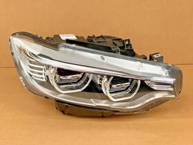 7460624-01 Bmw Perfect 2014-2017 4-series Right Pass Adaptive Led Complete Headlight Oem