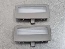9163766 Bmw 11-16 535i F10 F01 Left / Right Side Sun Visor Mirror Light Lamp Set