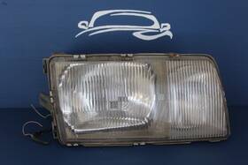 1305235049 Bosch W126 Sedan Euro Headlight Passenger Side 1986-91