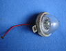 C-63 Cowles Vtg Bullet Fender Parking Backup Dash Light Glass Lens