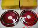 C2az-13450 1962 Ford Galaxie 500 Xl Taillight Stop Brake Lamp Light Lens Lenses Pr