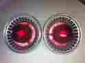 C2dz-13450-a 62 Ford Falcon Taillight Lens Ranchero Housing Fomoco Pair