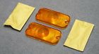 C3az-13208a Ford Monterey Nos Amber Parking Lamp Lens Set