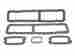 C551 1968 Camaro Standard Lens Gasket Set
