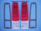 C6473 C6471 C6472 Ua Chevy Nova Tail Light Lens Back Up Gaskets New