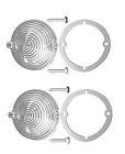 C7wy-13208a 2 New Mustang Cougar Park Lamp Lenses Clear Pair