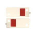 C7zz-13731-b  Scott Drake Mustang Parts Ford Deluxe Interior Door Light Lenses