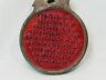 Cataphote-260 Do Ray Vintage Cataphote License Plate Topper Red Reflector Rat