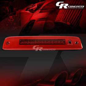Crc-3blfexp03ledrd Charismatic Racing Concepts Open Box Red Full Led Third Tail Light For 03-16 Expedition/lincoln Navigator