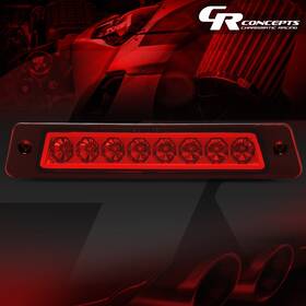 Crc-3blfm87ledrd Charismatic Racing Concepts Open Box Red Full Led Third 3rd Light Lamp For 87-93 Ford Mustang Lx Hatchback