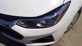 114-02916l Chevrolet Driver Headlight Halogen Fits 16-19 Cruze 317354