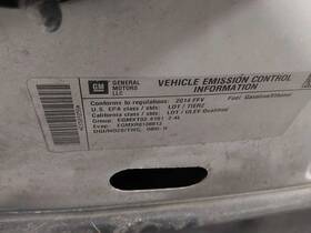 176.gm1l14 Chevrolet Captiva S 2014 High Mounted Stop Light 4490252
