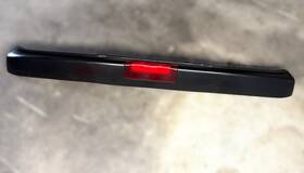 Chevrolet 25732851 2003-2020 Express Gmc Savana 3rd Third Brake Light Trim Spoiler Black