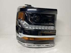 84181563 Chevrolet 2016-2019 Silverado 1500 Right Passenger Hid Chrome Headlight Oem A153