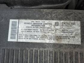 176.gm8m08 Chevrolet Truck Silvrdo15 2008 High Mounted Stop Light 3851814