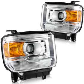 11219351 Choiceshare For Gmc Sierra 2014-2019 Headlights Assembly Driver Passenger Headlamps Pair
