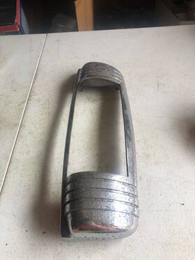 Gb-13518 Chrysler 1946 1947 1948 Dodge Desoto Center Brake Light Bezel Oem