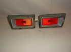 D0ab-15a466 D0ab-15a467 Ford 1970 Galaxie Ltd Xl Custom Pair Rear Side Marker Lights Good Lenses Nr