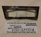 D7dz-15a440-a Mercury Monarch Granada Lincoln Versailles Front Fender Lamp Bezel Rh