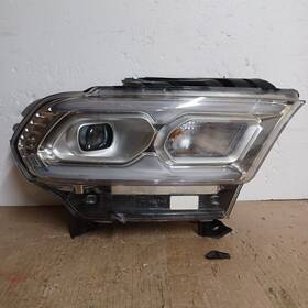 114-11441b Dodge 2021 - 2023 Durango Passenger Rh Led Headlight With Chrome Trim Oem 4089