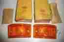 E-100 1962 1963 1964 1965 1966 1967 Econ Econo Park Lamp P L 1961 Parklite Lite Parkli 63 67 Ford Econoline Van Parklamp Lens Pair Nos E100 64 65 66 Lenses Light E-series Cut-away