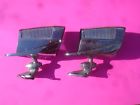 F708 Nu Vue Pair Of Vintage Original Accessory Mirror Spotlights Late