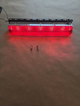 A065814 Fiat 2012-2018 500 3rd High Mount Brake Stop Light Tested Oem