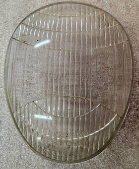 14285 Ford Antique Flexbeam Head Lamp Headlight Lens Glass Left Rat Hot Rod
