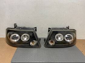 B2204a0b2206a Ford 425935491434 2004 - 2008 F150 Left Right Side Set Black Led Headlights A6127 Aftermarket
