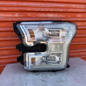 Fl34-13035-b Ford 2015 2016 2017 F150 Left Lh Driver Side Full Led Headlight Oem F-150