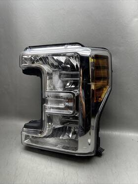 Jc3b-13006-ac Ford 2017-2019 F250 F-250 F350 F-350 Driver Lh Halogen Headlight Oem
