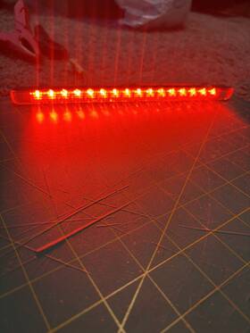 Mg9206p24f Ford 2010 2011 2012 2013 2014 Mustang Trunk Third Brake Light