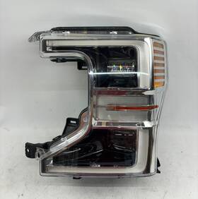 P558mca Ford 2020-2022 F250 F350 Headlight Oem Left Driver Side Led Chrome Hl Lh