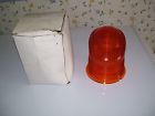 Ap-3522-2-r Glass Ap-3522-2- Emergency Kopp Globe Vintage Nib Amber