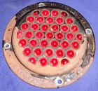 Glass Vtg Doray 5 Bg515 Truck Reflector Nobby Auto " Red