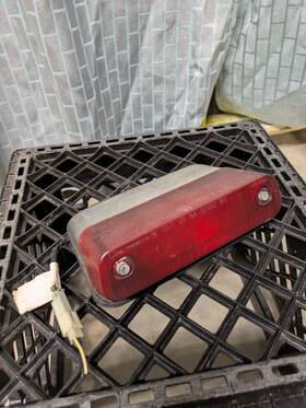 16520189 Gm 1994-1996 Gmc Chevrolet G10 G15 G20 G25 G30 G35 Third Brake Lamp Used