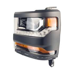 Gb2307009 Goldengu Driver Left For 2016-2018 Chevy Silverado 1500 Hid/xenon Led Drl Headlight